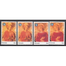 Grenada - Correo 2000 Yvert 3814/7 ** Mnh Navidad