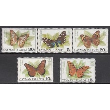 Caimanes - Correo Yvert 390/5 ** Mnh Fauna mariposas