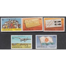 Anguilla Correo Yvert 391/95 ** Mnh