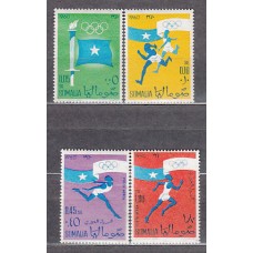 Somalia - Correo Yvert 4/5+A 5/6 ** Mnh  Olimpiadas de Roma