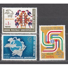 India - Correo Yvert 405/7 ** Mnh  UPU