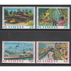 San Vicente - Correo Yvert 405/8 ** Mnh