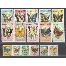 Kenya - Correo Yvert 411/26 ** Mnh  Flores