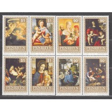 Penrhyn - Correo Yvert 413/20 ** Mnh Navidad