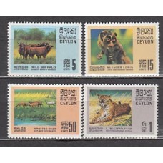 Ceylan - Correo Yvert 413/6 ** Mnh Fauna