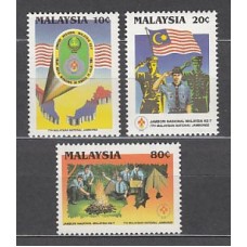 Malaysia - Correo Yvert 419/21 ** Mnh  Scoutismo