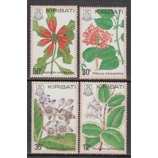 Kiribati - Correo Yvert 42/5 ** Mnh Flores