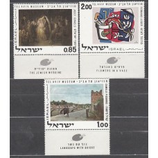 Israel - Correo 1970 Yvert 426/8 ** Mnh  Pinturas
