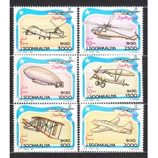 Somalia - Correo Yvert 427/32 ** Mnh  Aviones