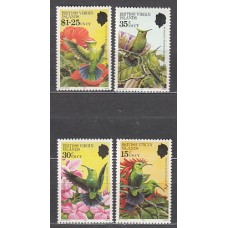 Virgenes - Correo Yvert 428/31 ** Mnh  Fauna aves