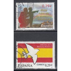 España II Centenario Correo 2006 Edifil 4286/7 usado