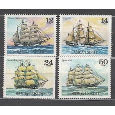 Samoa - Correo Yvert 436/9 ** Mnh Barcos