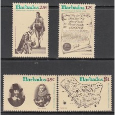 Barbados - Correo 1977 Yvert 438/41 ** Mnh Conde de Carliste