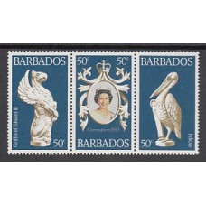 Barbados - Correo 1978 Yvert 449/51 ** Mnh Isabel II