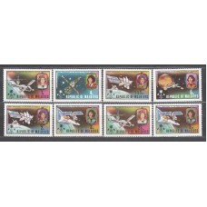 Maldives - Correo Yvert 458/65 ** Mnh  Astro