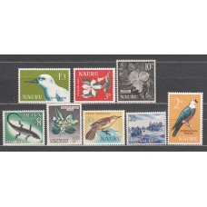 Nauru - Correo Yvert 46/53 ** Mnh  Fauna