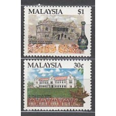 Malaysia - Correo Yvert 466/7 ** Mnh  Museo de Sarawak