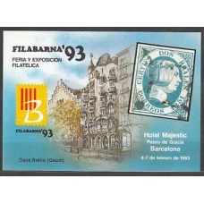 España II Centenario Hojas Recuerdo 1993 Edifil 124 Filabarna 93 ** Mnh