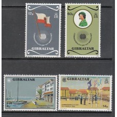 Gibraltar - Correo 1983 Yvert 467/70 ** Mnh Commenweath