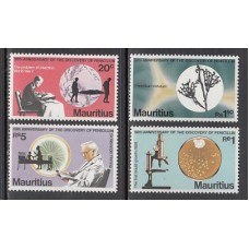 Mauricio - Correo Yvert 472/5 ** Mnh  Medicina