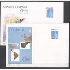 España II Centenario Sobres enteros postales 1996 Edifil 33/4 ** Mnh