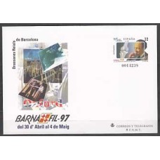 España II Centenario Sobres enteros postales 1997 Edifil 39 ** Mnh  Juego