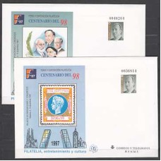 España II Centenario Sobres enteros postales 1997 Edifil 43/4 ** Mnh