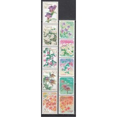 Japon - Correo 2009 Yvert 4766/75 ** Mnh  Flores