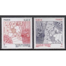 Francia - Correo 2013 Yvert 4817/8 ** Mnh  Barcos