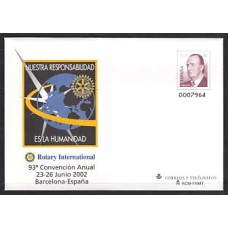 España II Centenario Sobres enteros postales 2002 Edifil 80 ** Mnh  Juego