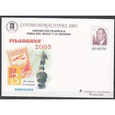 España II Centenario Sobres enteros postales 2003 Edifil 88 ** Mnh