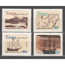 Tonga - Correo Yvert 484/7 ** Mnh Barcos