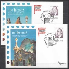 España II Centenario Sobres enteros postales 2005 Edifil 101/2 usado