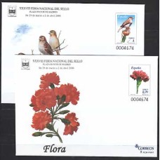 España II Centenario Sobres enteros postales 2006 Edifil 105/6 ** Mnh