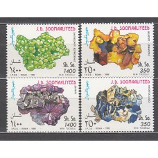 Somalia - Correo Yvert 491/4 ** Mnh  Minerales