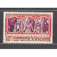 San Vicente - Correo Yvert 495 ** Mnh Visita real