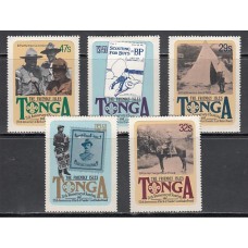 Tonga - Correo Yvert 497/501 ** Mnh Scouts