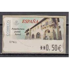 España II Centenario Etiquetas franqueo térmico 2002 Edifil 71 ** Mnh