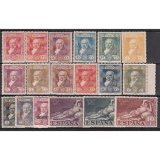 España Reinado Alfonso XIII 1930 Edifil 499/516 * Mh