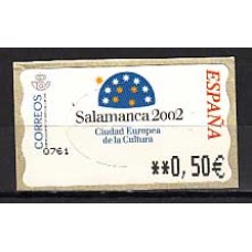 España II Centenario Etiquetas franqueo térmico 2002 Edifil 74 ** Mnh