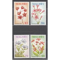 Malawi - Correo Yvert 501/4 ** Mnh  Flores