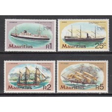 Mauricio - Correo Yvert 506/9 ** Mnh  Barcos