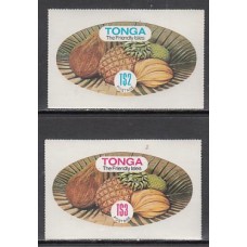 Tonga - Correo Yvert 527/8 ** Mnh Frutos