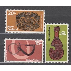 Nueva Zelanda - Correo 1971 Yvert 527/9 ** Mnh