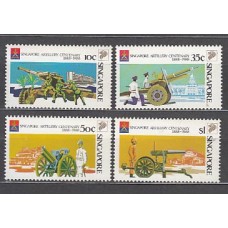 Singapur - Correo Yvert 528A/D ** Mnh  Artilleria