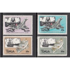 Tonga - Correo Yvert 529/32 ** Mnh Barcos