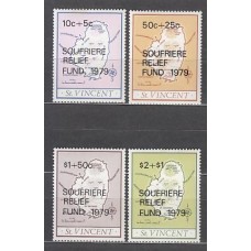 San Vicente - Correo Yvert 530/3 ** Mnh