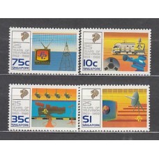 Singapur - Correo Yvert 532/5 ** Mnh  Televisión