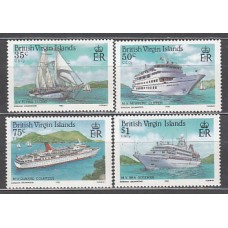 Virgenes - Correo Yvert 539/42 ** Mnh  Barcos