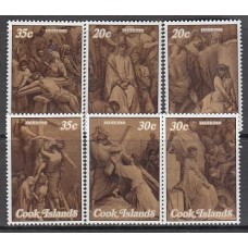 Cook - Correo Yvert 540/5 ** Mnh Pinturas